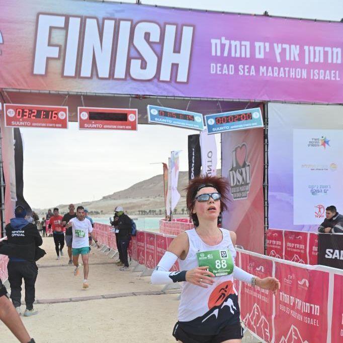 Марафон на Мертвом море Dead Sea marathon